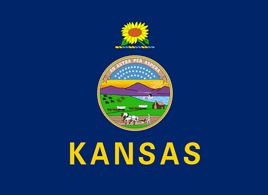 Flag of Kansas Cropped