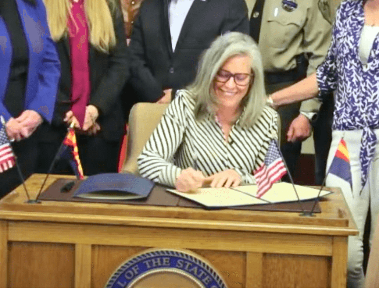 Governor Hobbs Signing Bill